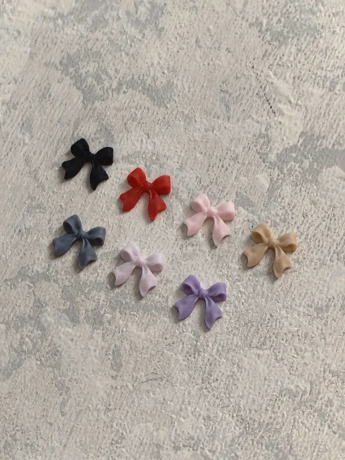 استیکر برجسته ناخن راسا طرح پاپیون رنگی مات