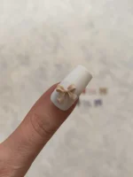 استیکر برجسته ناخن راسا طرح پاپیون رنگی مات