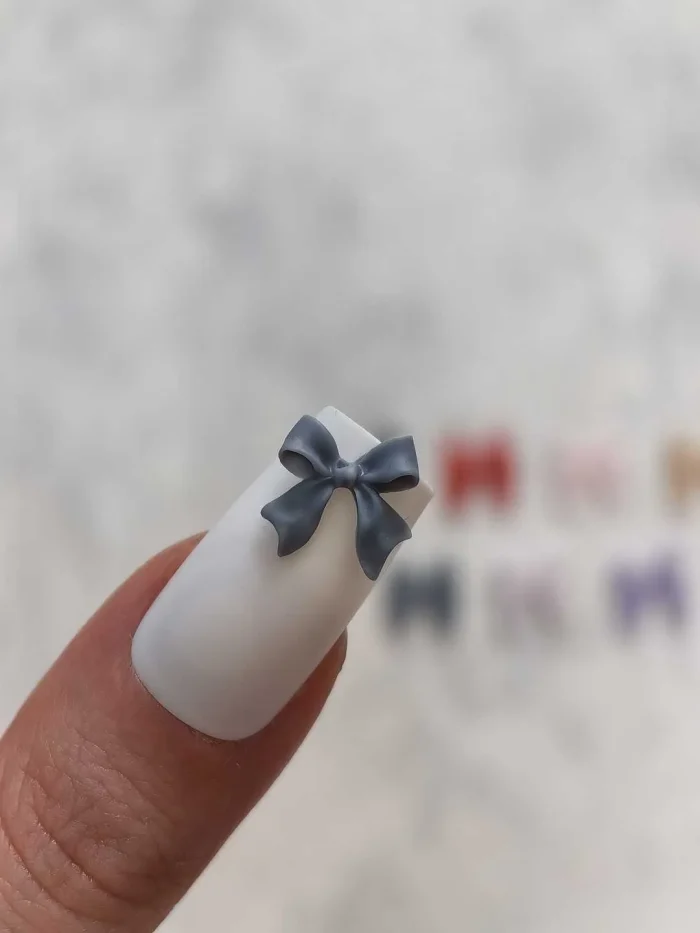 استیکر برجسته ناخن راسا طرح پاپیون رنگی مات