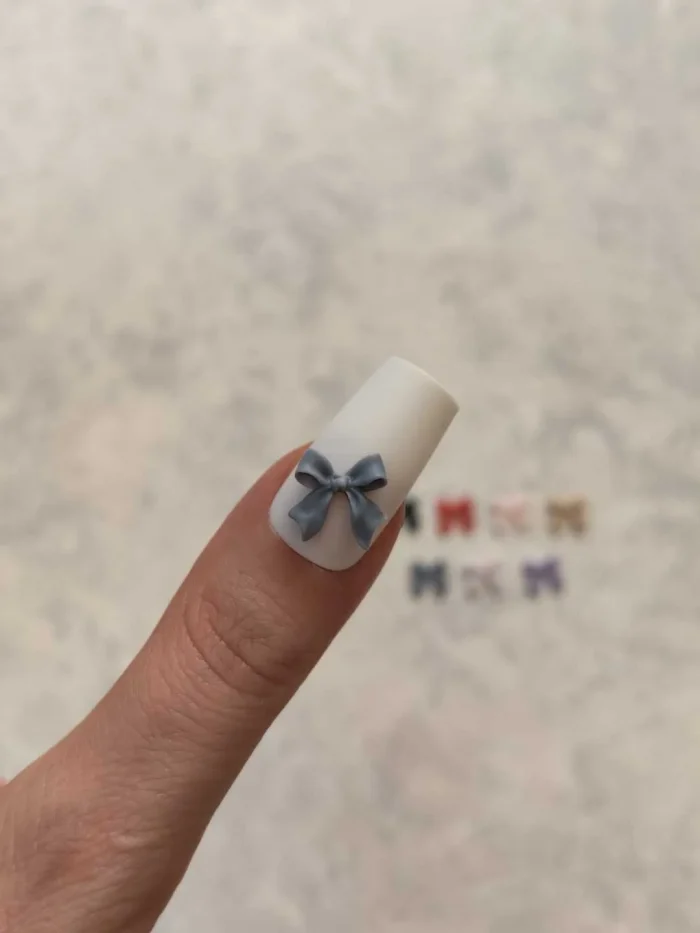 استیکر برجسته ناخن راسا طرح پاپیون رنگی مات