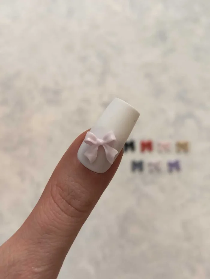 استیکر برجسته ناخن راسا طرح پاپیون رنگی مات