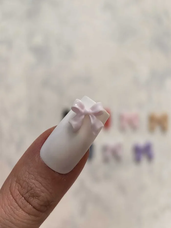 استیکر برجسته ناخن راسا طرح پاپیون رنگی مات