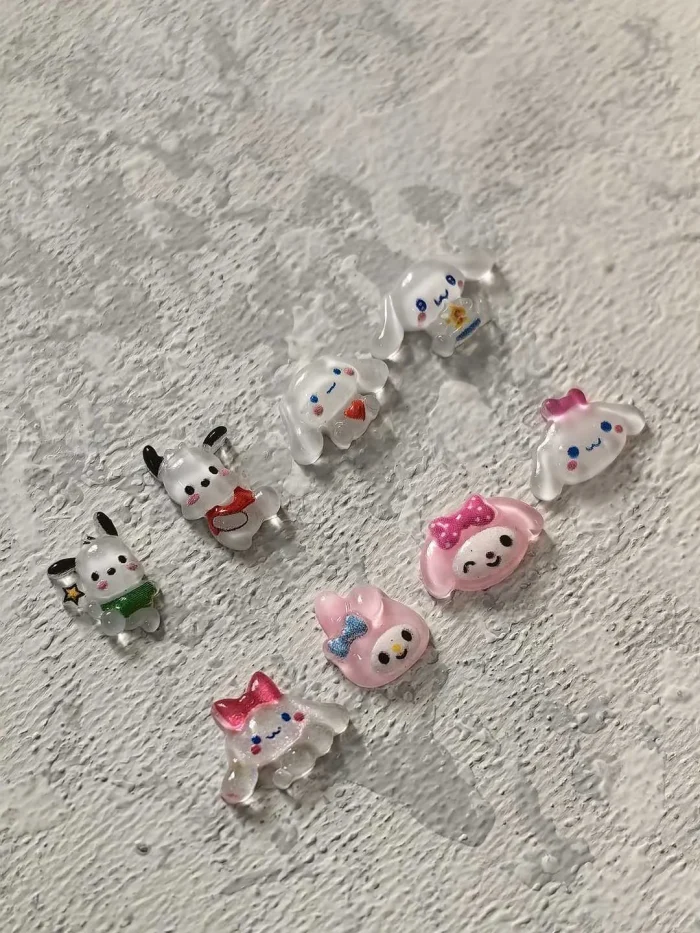 استیکر برجسته ناخن راسا طرح فانتزی رزینی