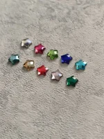 استیکر برجسته ناخن راسا طرح ستاره تپل رنگی