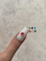 استیکر برجسته ناخن راسا طرح ستاره تپل رنگی