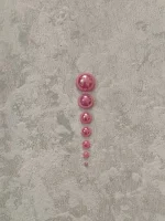 استیکر برجسته ناخن راسا طرح نگین صورتی بسته 7 عددی