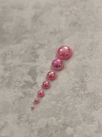 استیکر برجسته ناخن راسا طرح نگین صورتی بسته 7 عددی