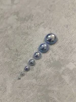 استیکر برجسته ناخن راسا طرح نگین آبی بسته 7 عددی