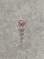 استیکر برجسته ناخن راسا طرح نگین صورتی بسته 7 عددی