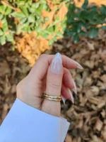 ناخن مصنوعی رنگ ناخن راسا طرح فرنچ کد RSF20