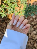 ناخن مصنوعی رنگ ناخن راسا طرح فرنچ کد RSF23