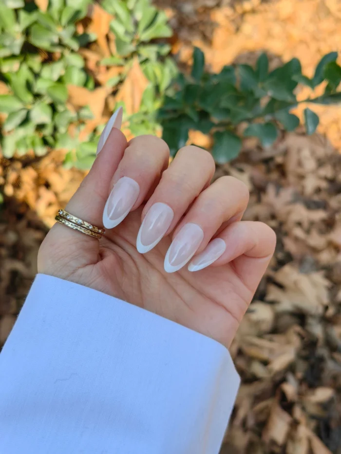 ناخن مصنوعی رنگ ناخن راسا طرح فرنچ کد RSF26