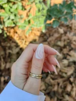 ناخن مصنوعی رنگ ناخن راسا طرح فرنچ کد RSF28