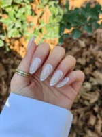 ناخن مصنوعی رنگ ناخن راسا طرح فرنچ کد RSF28