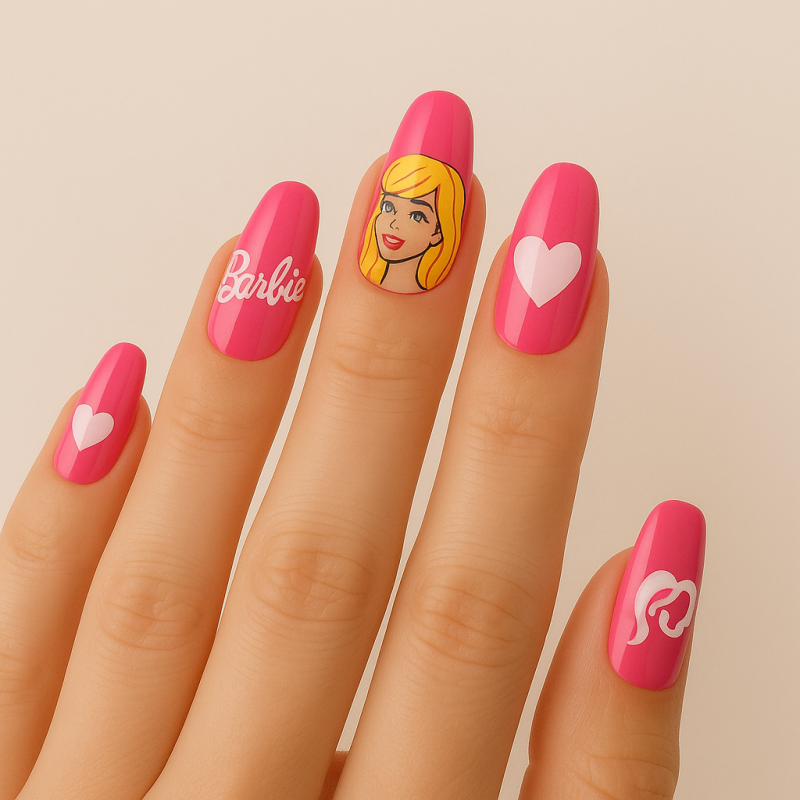 ناخن مصنوعی باربی