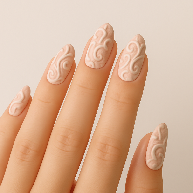 ناخن مصنوعی برجسته