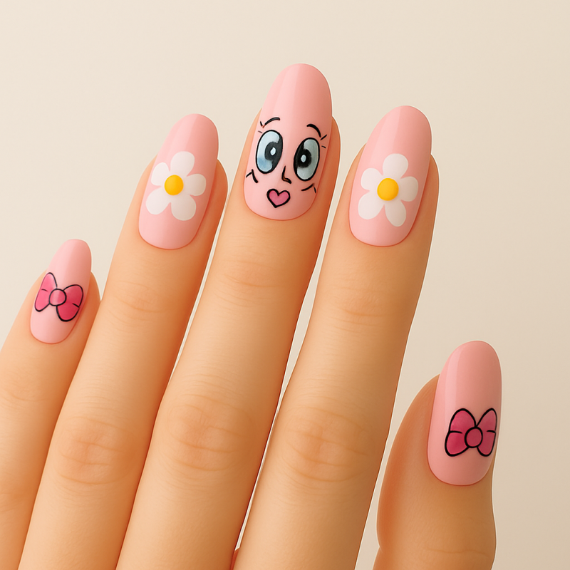 ناخن مصنوعی عروسکی