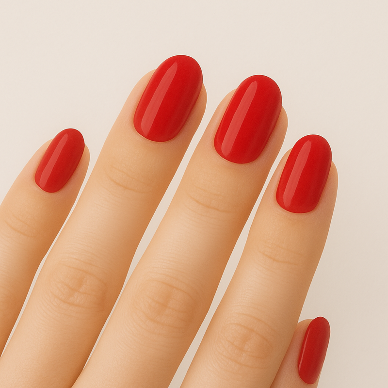 ناخن مصنوعی قرمز