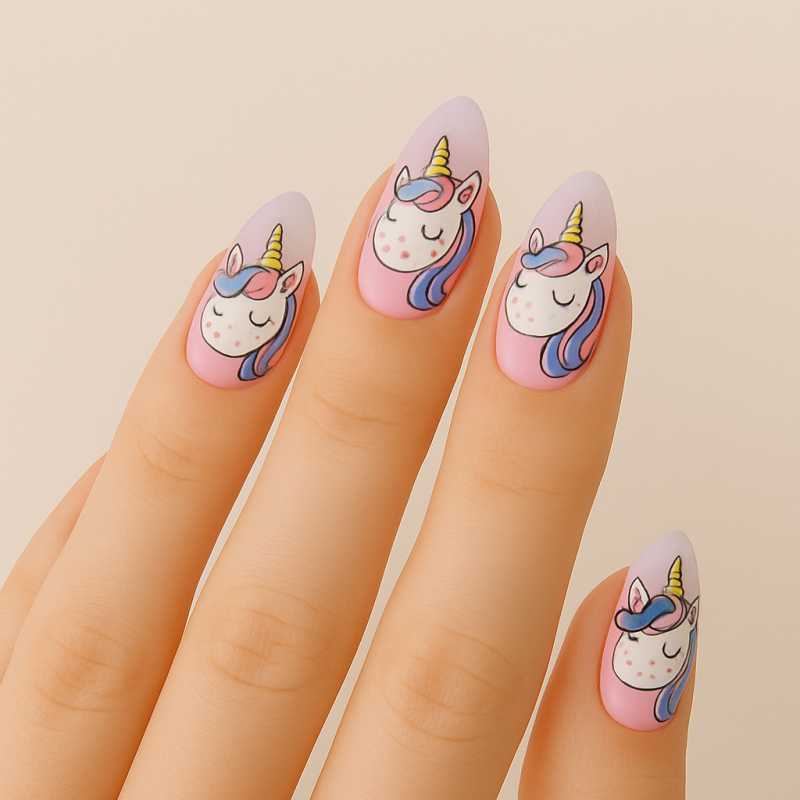 ناخن مصنوعی یونیکورن