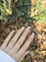 ناخن مصنوعی رنگ ناخن راسا طرح فرنچ کد RSF01