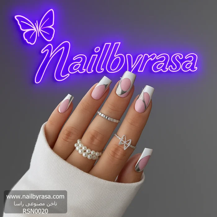 ناخن مصنوعی راسا با مواد کاشت