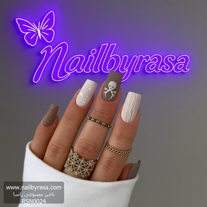 ناخن مصنوعی راسا با مواد کاشت