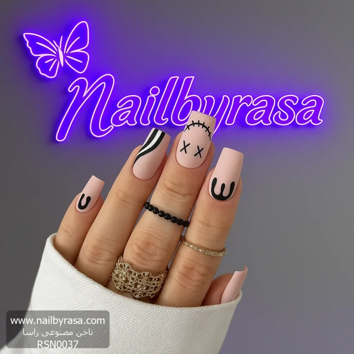 ناخن مصنوعی راسا با مواد کاشت