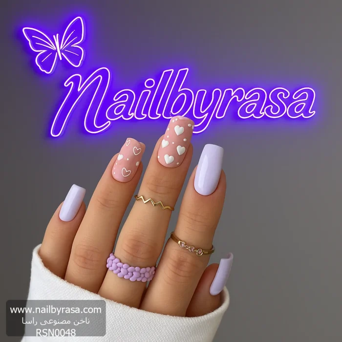 ناخن مصنوعی راسا با مواد کاشت