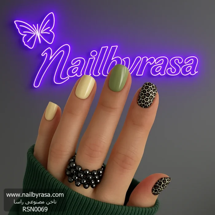 ناخن مصنوعی راسا با مواد کاشت