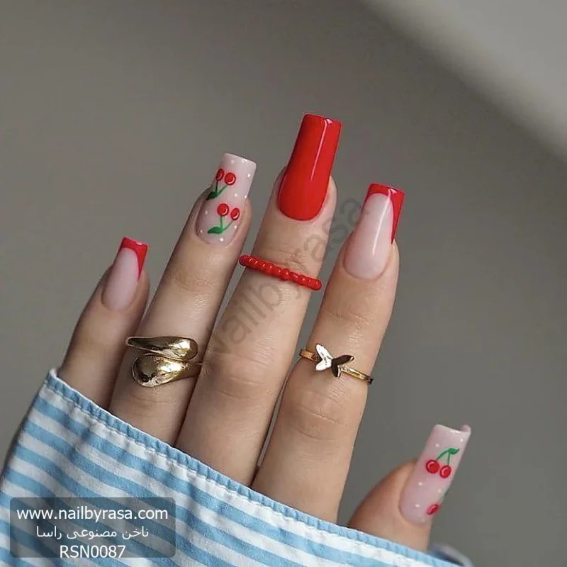 ناخن مصنوعی راسا با مواد کاشت