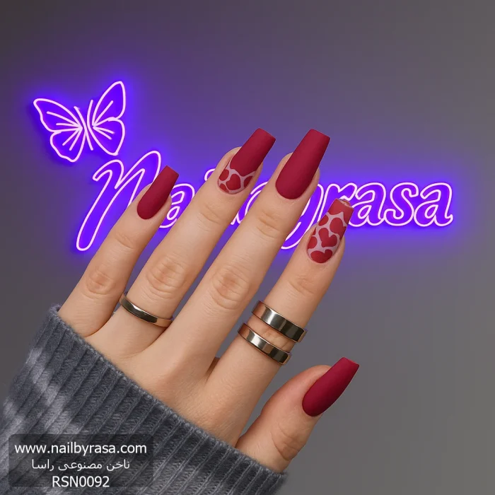 ناخن مصنوعی راسا با مواد کاشت