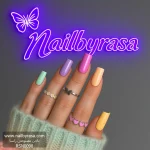 ناخن مصنوعی راسا با مواد کاشت