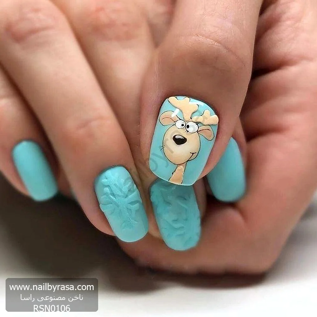 RSN0106-1 ناخن مصنوعی راسا با مواد کاشت