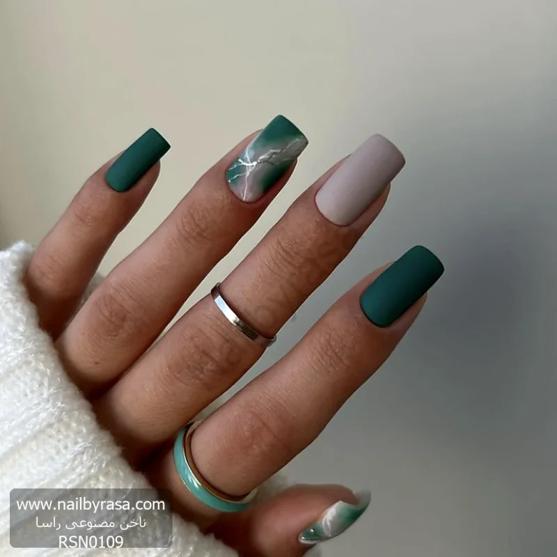 ناخن مصنوعی راسا با مواد کاشت