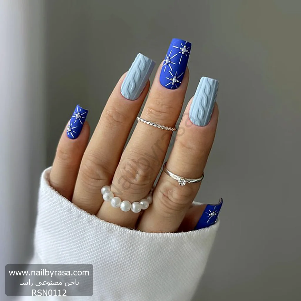 RSN0112-1 ناخن مصنوعی راسا با مواد کاشت