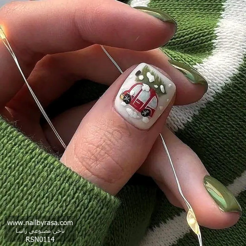 ناخن مصنوعی راسا با مواد کاشت