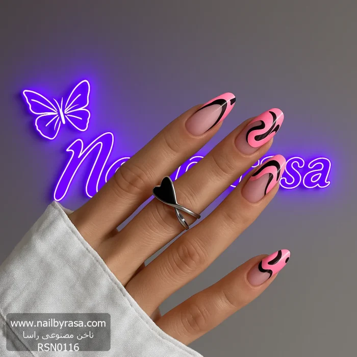 ناخن مصنوعی راسا با مواد کاشت