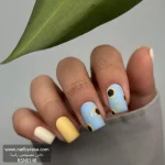 ناخن مصنوعی راسا مدل گل آفتاب گردون