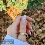 ناخن مصنوعی رنگ ناخن راسا طرح فرنچ کد RSF20