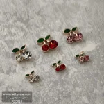 استیکر برجسته ناخن راسا طرح آلبالو