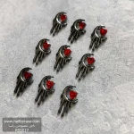 استیکر برجسته ناخن راسا طرح قلب و ماه