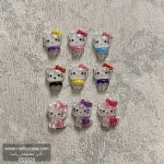 استیکر برجسته ناخن راسا طرح هلوکیتی رنگی