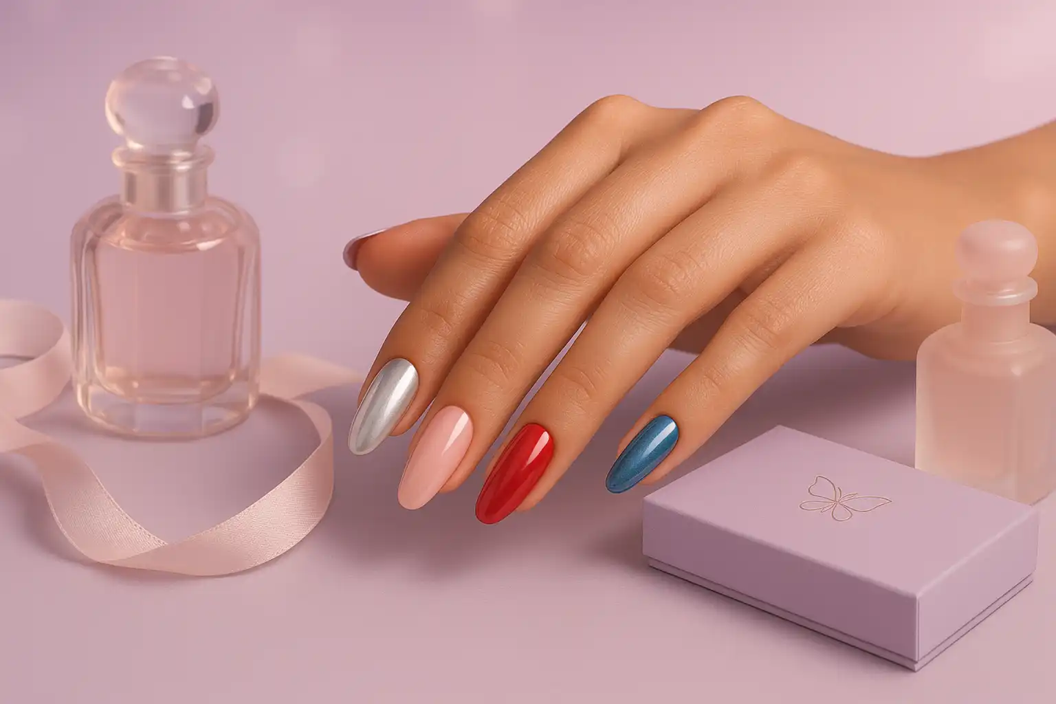 خرید جدید ترین مدل های ناخن مصنوعی