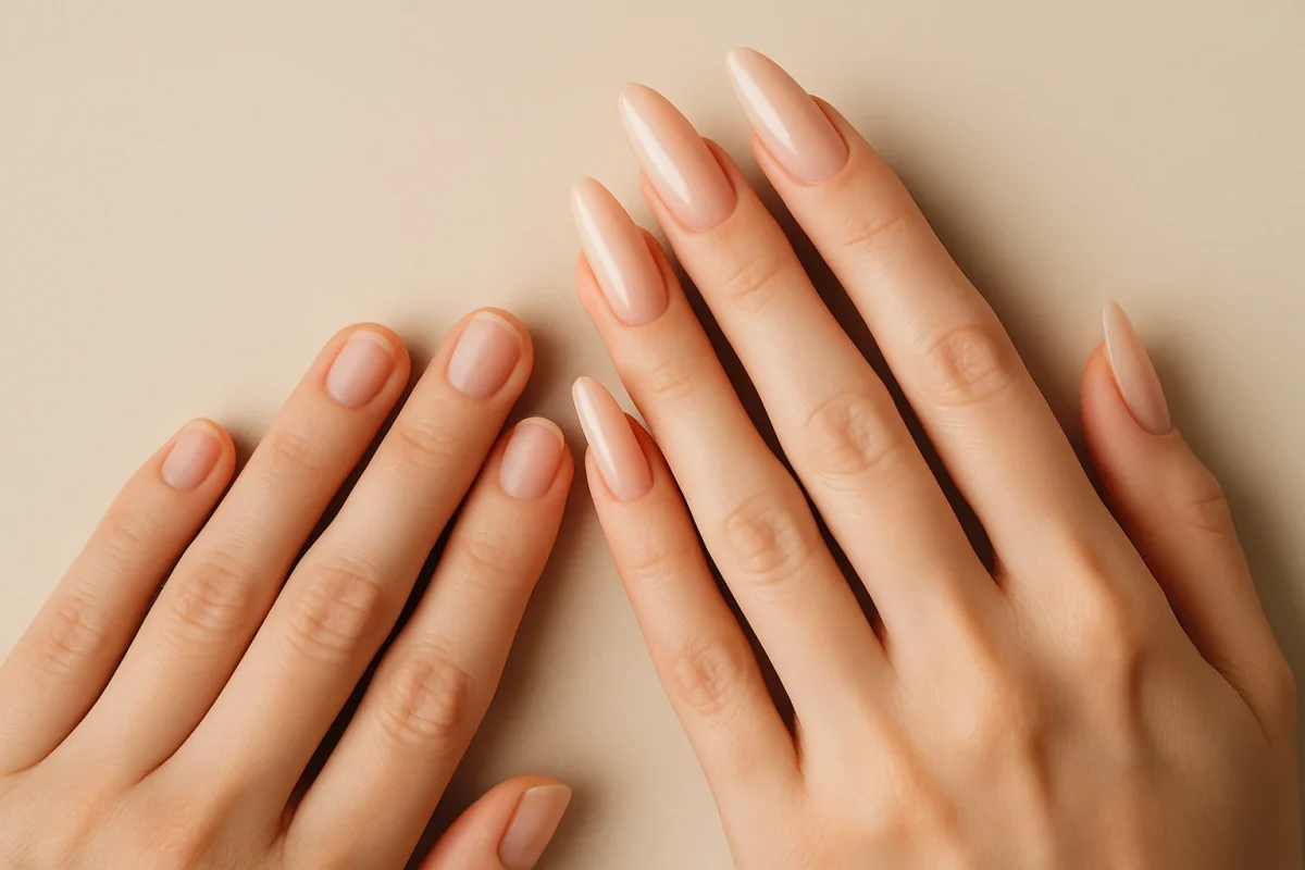 20251023 1434 Contrasting Nail Styles simple compose 01k88bva5xf5q9kp84nrw4dfwd 1