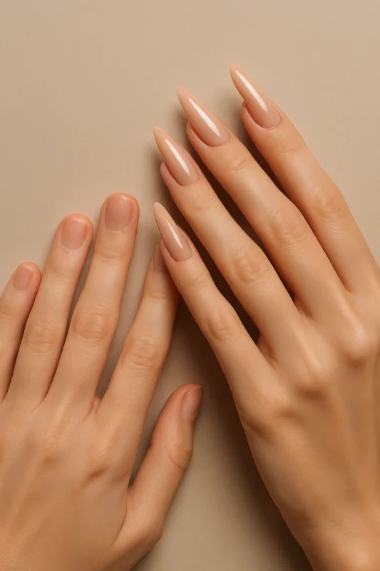 20251023 1436 Contrasting Nail Styles simple compose 01k88by4ryffwrzvrrgpjzp6hq 1