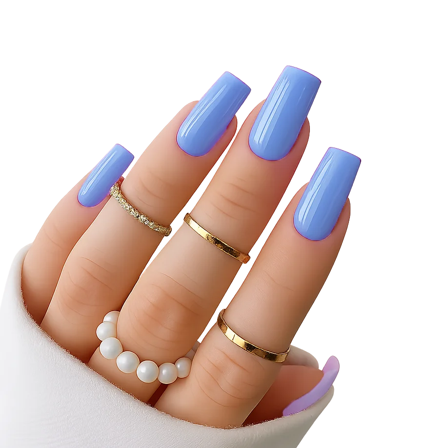 ناخن مصنوعی آبی راسا