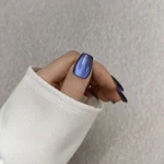 ناخن مصنوعی راسا فرم مربع رنگ آبی آیس